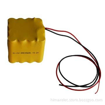 Shenzhen OEM/ODM services rechargeable battery nicd aa 19.2v 600mah